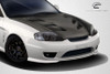 2003-2006 Hyundai Tiburon Carbon Creations DriTech AM-S Hood - 1 Piece / Vehicle Year Make Model Trim - 2003-2006-Hyundai Tiburon ALL / Product Type - Hood / Style Name -AM-S / Kit Material - Carbon Fiber / Notes - Note: Hood pins are required.