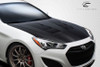 2013-2016 Hyundai Genesis Coupe 2DR Carbon Creations DriTech TS-1 Hood - 1 Piece / Vehicle Year Make Model Trim - 2013-2016-Hyundai Genesis 2DR / Product Type - Hood / Style Name -TS-1 / Kit Material - Carbon Fiber / Notes - Note: Hood pins are required.