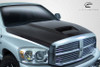 2002-2008 Dodge Ram 1500 / 2003-2009 Dodge Ram 2500 3500 Carbon Creations DriTech SRT Look Hood - 1 Piece / Vehicle Year Make Model Trim - 2002-2008-Dodge Ram ALL / Product Type - Hood / Style Name -SRT / Kit Material - Carbon Fiber / Notes - Note: Hood pins are required.