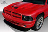 1997-2004 Dodge Dakota 1998-2003 Durango Duraflex Viper Look Hood - 1 Piece / Vehicle Year Make Model Trim - 1997-2004-Dodge Dakota ALL / Product Type - Hood / Style Name -Viper Look / Kit Material - FRP (Fiberglass Reinforced Plastics) / Notes - Note: Hood pins are required.