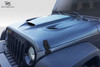 2007-2018 Jeep Wrangler Duraflex Hellcat Look Hood - 1 Piece / Vehicle Year Make Model Trim - 2007-2018-Jeep Wrangler ALL / Product Type - Hood / Style Name -Hellcat Look / Kit Material - FRP (Fiberglass Reinforced Plastics) / Notes - Note: Hood pins are required. for JK model. will not fit JL or JT Model
