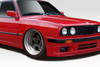 1984-1991 BMW 3 Series E30 Duraflex TKO Wide Body Front Fender Flares 50mm - 4 Piece / Vehicle Year Make Model Trim - 1984-1991-BMW 3 Series ALL / Product Type - Fender Flare / Style Name -TKO / Kit Material - FRP (Fiberglass Reinforced Plastics) / Notes -