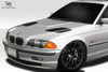 1999-2001 BMW 3 Series E46 4DR Duraflex GTR Hood - 1 Piece / Vehicle Year Make Model Trim - 1999-2001-BMW 3 Series 4DR / Product Type - Hood / Style Name -GTR / Kit Material - FRP (Fiberglass Reinforced Plastics) / Notes - Note: Hood pins are required.