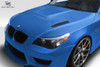2004-2010 BMW 5 Series E60 Duraflex AF1 Hood - 1 Piece / Vehicle Year Make Model Trim - 2004-2010-BMW 5 Series ALL / Product Type - Hood / Style Name -AF1 / Kit Material - FRP (Fiberglass Reinforced Plastics) / Notes - Note: Hood pins are required.