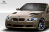 2007-2010 BMW 3 Series E92 2dr E93 Convertible Duraflex GTR Hood - 1 Piece / Vehicle Year Make Model Trim - 2007-2010-BMW 3 Series 2DR / Product Type - Hood / Style Name -GTR / Kit Material - FRP (Fiberglass Reinforced Plastics) / Notes - Note: Hood pins are required.
