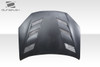 2013-2016 Hyundai Genesis Coupe 2DR Duraflex AM-S Hood - 1 Piece / Vehicle Year Make Model Trim - 2013-2016-Hyundai Genesis 2DR / Product Type - Hood / Style Name -AM-S / Kit Material - FRP (Fiberglass Reinforced Plastics) / Notes - Note: Hood pins are required.