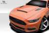 2015-2017 Ford Mustang Duraflex CVX V2 Hood - 1 Piece / Vehicle Year Make Model Trim - 2015-2017-Ford Mustang ALL / Product Type - Hood / Style Name -CVX V2 / Kit Material - FRP (Fiberglass Reinforced Plastics) / Notes - Note: Hood pins are required.
