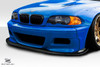 2001-2006 BMW M3 E46 Duraflex Circuit Front Lip Spoiler - 1 Piece / Vehicle Year Make Model Trim - 2001-2006-BMW M3 ALL / Product Type - Front Lip/Add On / Style Name -Circuit / Kit Material - FRP (Fiberglass Reinforced Plastics) / Notes -