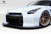 2009-2016 Nissan GT-R R35 Duraflex LBW Front Splitter - 1 Piece / Vehicle Year Make Model Trim - 2009-2016-Nissan GTR ALL / Product Type - Front Lip/Add On / Style Name -LBW / Kit Material - FRP (Fiberglass Reinforced Plastics) / Notes -