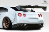 2009-2016 Nissan GT-R R35 Duraflex LBW Rear Diffuser / Splitters - 3 Piece / Vehicle Year Make Model Trim - 2009-2016-Nissan GTR ALL / Product Type - Rear Lip/Add On / Style Name -LBW / Kit Material - FRP (Fiberglass Reinforced Plastics) / Notes -