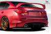 2014-2017 Infiniti Q50 Duraflex Impulse Rear Lip Spoiler - 1 Piece / Vehicle Year Make Model Trim - 2014-2017-Infiniti Q50 ALL / Product Type - Rear Lip/Add On / Style Name -Impulse / Kit Material - FRP (Fiberglass Reinforced Plastics) / Notes -