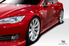 2012-2023 Tesla Model S Duraflex UTech Side Skirts - 2 Piece / Vehicle Year Make Model Trim - 2012-2023-Tesla Model S ALL / Product Type - Sideskirts / Style Name -Utech / Kit Material - FRP (Fiberglass Reinforced Plastics) / Notes -