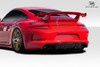 2012-2015 Porsche 911 Carrera 991 Eros GT3 Look Rear Bumper ( includes reflectors ) - 2 Piece / Vehicle Year Make Model Trim - 2012-2015-Porsche 991 ALL / Product Type - Rear Bumper / Style Name -GT3 / Kit Material - FRP (Fiberglass Reinforced Plastics) / Notes -