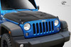 2007-2018 Jeep Wrangler Carbon Creations Viper Look Hood - 1 Piece / Vehicle Year Make Model Trim - 2007-2018-Jeep Wrangler ALL / Product Type - Hood / Style Name -Viper Look / Kit Material - Carbon Fiber / Notes - Note: Hood pins are required.