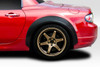 2006-2015 Mazda Miata Super20 Look Duraflex Fender Flare Kit - 4 Piece - Includes Super20 Look Duraflex Front Fender Flares (113779) Super20 Look Style Duraflex Rear Fender Flares (113781) / Vehicle Year Make Model Trim - 2006-2015-Mazda Miata ALL / Product Type - Kit / Style Name -Super20 / Kit Material - FRP (Fiberglass Reinforced Plastics) / Notes -