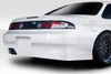 1995-1998 Nissan 240SX S14 Duraflex RBS V1 Rear Bumper - 1 Piece / Vehicle Year Make Model Trim - 1995-1998-Nissan 240SX ALL / Product Type - Rear Bumper / Style Name -RBS V1 / Kit Material - FRP (Fiberglass Reinforced Plastics) / Notes -