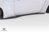 2008-2023 Dodge Challenger Duraflex Circuit Side Splitter - 2 Piece / Vehicle Year Make Model Trim - 2008-2023-Dodge Challenger ALL / Product Type - Sideskirts / Style Name -Circuit / Kit Material - FRP (Fiberglass Reinforced Plastics) / Notes -
