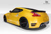 2009-2020 Nissan 370Z Duraflex Z1 Extreme Body Kit - 5 Piece - Includes Z1 Extreme Front Bumper (113904) Z1 Extreme Side Skirts (113905) Z1 Extreme Rear Bumper (113906) / Vehicle Year Make Model Trim - 2009-2020-Nissan 370Z ALL / Product Type - Kit / Style Name -Extreme / Kit Material - FRP (Fiberglass Reinforced Plastics) / Notes -
