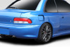 1993-2001 Subaru Impreza 2DR Duraflex 22B Look Rear Fenders - 2 Piece / Vehicle Year Make Model Trim - 1993-2001-Subaru Impreza 2DR / Product Type - Fender Flare / Style Name -22B Look / Kit Material - FRP (Fiberglass Reinforced Plastics) / Notes -