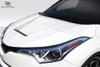 2018-2022 Toyota C-HR Duraflex Circuit Hood - 1 Piece / Vehicle Year Make Model Trim - 2018-2022-Toyota C-HR ALL / Product Type - Hood / Style Name -Circuit / Kit Material - FRP (Fiberglass Reinforced Plastics) / Notes - Note Hood pins are required.