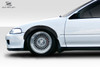 1992-1995 Honda Civic 2dr / HB Duraflex J Spec Fender Flares - 4 Piece / Vehicle Year Make Model Trim - 1992-1995-Honda Civic 2DR / Product Type - Fender Flare / Style Name -J Spec / Kit Material - FRP (Fiberglass Reinforced Plastics) / Notes -