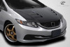 2012-2015 Honda Civic 4DR Carbon Creations TS-1 Hood - 1 Piece / Vehicle Year Make Model Trim - 2012-2015-Honda Civic 4DR / Product Type - Hood / Style Name -TS-1 / Kit Material - Carbon Fiber / Notes - Note: Hood pins are required.