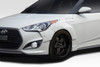 2012-2017 Hyundai Veloster Turbo Duraflex Envision Front Fender Flares - 4 piece / Vehicle Year Make Model Trim - 2012-2017-Hyundai Veloster ALL / Product Type - Fender Flare / Style Name -Envision / Kit Material - FRP (Fiberglass Reinforced Plastics) / Notes -