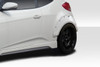 2012-2017 Hyundai Veloster Turbo Duraflex Envision Rear Fender Flares - 4 Piece / Vehicle Year Make Model Trim - 2012-2017-Hyundai Veloster ALL / Product Type - Fender Flare / Style Name -Envision / Kit Material - FRP (Fiberglass Reinforced Plastics) / Notes -