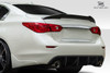 2014-2023 Infiniti Q50 Duraflex A Spec Wing Spoiler - 1 Piece / Vehicle Year Make Model Trim - 2014-2023-Infiniti Q50 ALL / Product Type - Wing / Style Name -A Spec / Kit Material - FRP (Fiberglass Reinforced Plastics) / Notes -