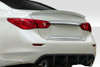 2014-2023 Infiniti Q50 Duraflex VIP Wing Spoiler - 1 Piece (S) / Vehicle Year Make Model Trim - 2014-2023-Infiniti Q50 ALL / Product Type - Wing / Style Name -VIP / Kit Material - FRP (Fiberglass Reinforced Plastics) / Notes -