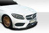 2015-2021 Mercedes C Class W205 Duraflex Fortune Front Lip - 1 Piece ( For AMG Bumper only) (S) / Vehicle Year Make Model Trim - 2015-2021-Mercedes C Class ALL / Product Type - Front Lip/Add On / Style Name -Fortune / Kit Material - FRP (Fiberglass Reinforced Plastics) / Notes - Note: Designed for C Class Models, will not fit C63.