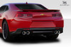 2014-2015 Chevrolet Camaro Duraflex ZL1 V2 Look Rear Bumper - 1 Piece (S) / Vehicle Year Make Model Trim - 2014-2015-Chevrolet Camaro ALL / Product Type - Rear Bumper / Style Name -ZL1 V2 / Kit Material - FRP (Fiberglass Reinforced Plastics) / Notes -