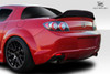 2004-2011 Mazda RX-8 Duraflex Darkforce Wing Spoiler - 1 Piece / Vehicle Year Make Model Trim - 2004-2011-Mazda RX8 ALL / Product Type - Wing / Style Name -Darkforce / Kit Material - FRP (Fiberglass Reinforced Plastics) / Notes -