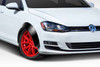 Universal Duraflex Glider V1 2.7" Fender Flares - 2 Piece / Vehicle Year Make Model Trim - --  ALL / Product Type - Fender Flare / Style Name -\Universal / Kit Material - FRP (Fiberglass Reinforced Plastics) / Notes -
