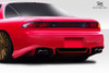 1991-1993 Mitsubishi 3000GT Duraflex Vader Rear Bumper - 1 Piece / Vehicle Year Make Model Trim - 1991-1993-Mitsubishi 3000GT ALL / Product Type - Rear Bumper / Style Name -Vader / Kit Material - FRP (Fiberglass Reinforced Plastics) / Notes -