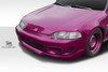 1992-1995 Honda Civic Duraflex VRS Front Bumper Cover - 1 Piece / Vehicle Year Make Model Trim - 1992-1995-Honda Civic ALL / Product Type - Front Bumper / Style Name -VRS / Kit Material - FRP (Fiberglass Reinforced Plastics) / Notes -