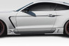 2015-2023 Ford Mustang Duraflex KT Style Side Skirt Rocker Panels Add-Ons - 4 Piece / Vehicle Year Make Model Trim - 2015-2023-Ford Mustang ALL / Product Type - Sideskirts / Style Name -KT Style / Kit Material - FRP (Fiberglass Reinforced Plastics) / Notes - Note: Must be used with 114806