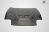 1991-1993 Mitsubishi 3000GT Carbon Creations Evo Hood - 1 Piece / Vehicle Year Make Model Trim - 1991-1993-Mitsubishi 3000GT ALL / Product Type - Hood / Style Name -EVO / Kit Material - Carbon Fiber / Notes - Note: Hood pins are required.