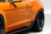 2015-2023 Ford Mustang Couture Grid Wide Body Rear Fender Flares - 4 piece / Vehicle Year Make Model Trim - 2015-2023-Ford Mustang ALL / Product Type - Fender Flare / Style Name -Grid / Kit Material - Polyurethane / Notes -