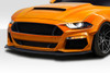 2018-2023 Ford Mustang Duraflex Grid Front Lip Under Spoiler - 1 Piece (S) / Vehicle Year Make Model Trim - 2018-2023-Ford Mustang ALL / Product Type - Front Lip/Add On / Style Name -Grid / Kit Material - FRP (Fiberglass Reinforced Plastics) / Notes - note: only fits the grid front bumper