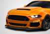 2018-2023 Ford Mustang Carbon Creations Grid Front Lip Under Spoiler - 1 Piece (s) / Vehicle Year Make Model Trim - 2018-2023-Ford Mustang ALL / Product Type - Front Lip/Add On / Style Name -Grid / Kit Material - Carbon Fiber / Notes - note: only fits the grid front bumper