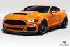 2018-2023 Ford Mustang Duraflex Grid Wide Body Kit - 15 piece - Includes Grid Front Bumper (115000) Grid Side Skirts (115004) Grid Rear Diffuser (115003) Grid Front Fender Flares (114997) Grid Rear Fender Flares (112567)  Grid Wing Spoiler (112568) / Vehicle Year Make Model Trim - 2018-2023-Ford Mustang 2DR / Product Type - Kit / Style Name -Grid / Kit Material - FRP (Fiberglass Reinforced Plastics) / Notes -