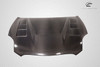 2006-2012 Mitsubishi Eclipse Carbon Creations Magneto Hood - 1 Piece / Vehicle Year Make Model Trim - 2006-2012-Mitsubishi Eclipse ALL / Product Type - Hood / Style Name -Magneto / Kit Material - Carbon Fiber / Notes - Note: Hood pins are required.