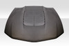 2010-2012 Ford Mustang Duraflex GT500 V2 Hood - 1 piece / Vehicle Year Make Model Trim - 2010-2012-Ford Mustang ALL / Product Type - Hood / Style Name -GT500 V2 / Kit Material - FRP (Fiberglass Reinforced Plastics) / Notes - Note: Hood pins are required.
