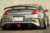 2003-2008 Nissan 350Z Z33 Duraflex N4 Rear Bumper Cover - 1 Piece / Vehicle Year Make Model Trim - 2003-2008-Nissan 350Z ALL / Product Type - Rear Bumper / Style Name -N4 / Kit Material - FRP (Fiberglass Reinforced Plastics) / Notes -