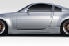 2003-2008 Nissan 350Z Z33 Duraflex N4 Side Skirts Rocker Panels - 2 Piece / Vehicle Year Make Model Trim - 2003-2008-Nissan 350Z ALL / Product Type - Sideskirts / Style Name -N4 / Kit Material - FRP (Fiberglass Reinforced Plastics) / Notes -