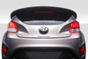 2012-2017 Hyundai Veloster Turbo Duraflex D1 Rear Wing Spoiler - 1 Piece / Vehicle Year Make Model Trim - 2012-2017-Hyundai Veloster ALL / Product Type - Wing / Style Name -D1 / Kit Material - FRP (Fiberglass Reinforced Plastics) / Notes -