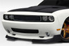 2008-2014 Dodge Challenger Duraflex CVX Front Lip Splitter - 2 Piece / Vehicle Year Make Model Trim - 2008-2014-Dodge Challenger ALL / Product Type - Front Lip/Add On / Style Name -CVX / Kit Material - FRP (Fiberglass Reinforced Plastics) / Notes - Note: Must be used with SRT8 front lip