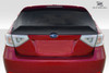 2008-2011 Subaru Impreza HB 2008-2014 WRX STI HB Duraflex MSR Rear Middle Wing Spoiler - 1 Piece / Vehicle Year Make Model Trim - 2008-2011-Subaru Impreza HB / Product Type - Wing / Style Name -MSR / Kit Material - FRP (Fiberglass Reinforced Plastics) / Notes -