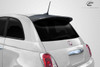 2012-2019 Fiat 500 Carbon Creations Bart Look Roof Wing Spoiler - 1 Piece / Vehicle Year Make Model Trim - 2012-2019-Fiat 500 ALL / Product Type - Wing / Style Name -Bart Look / Kit Material - Carbon Fiber / Notes -